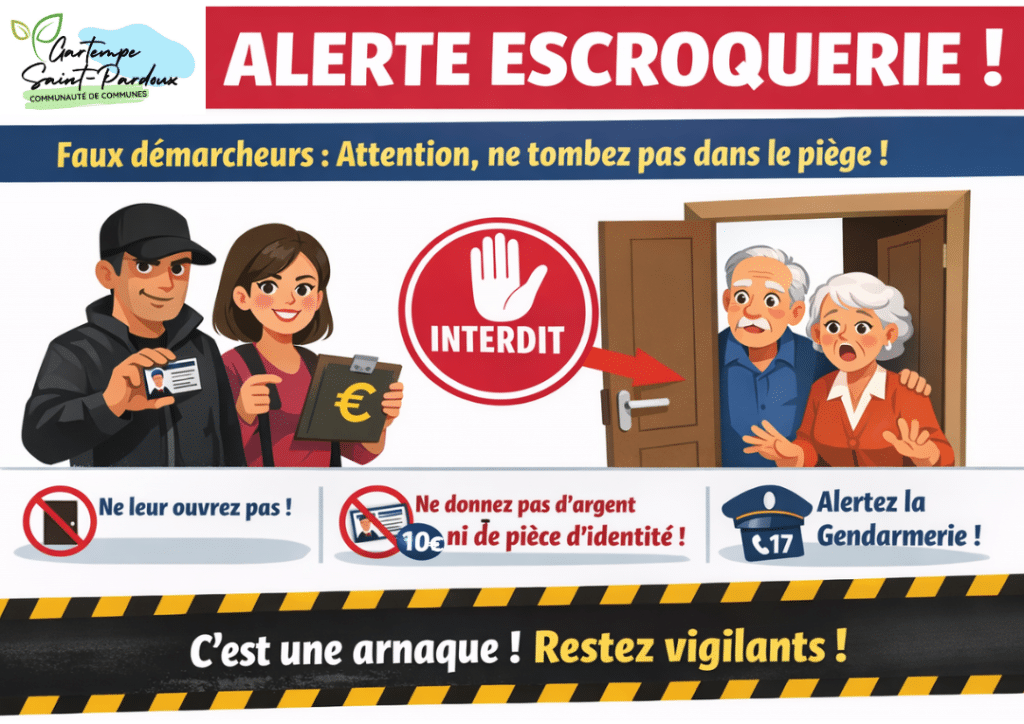 Alerte escroquerie