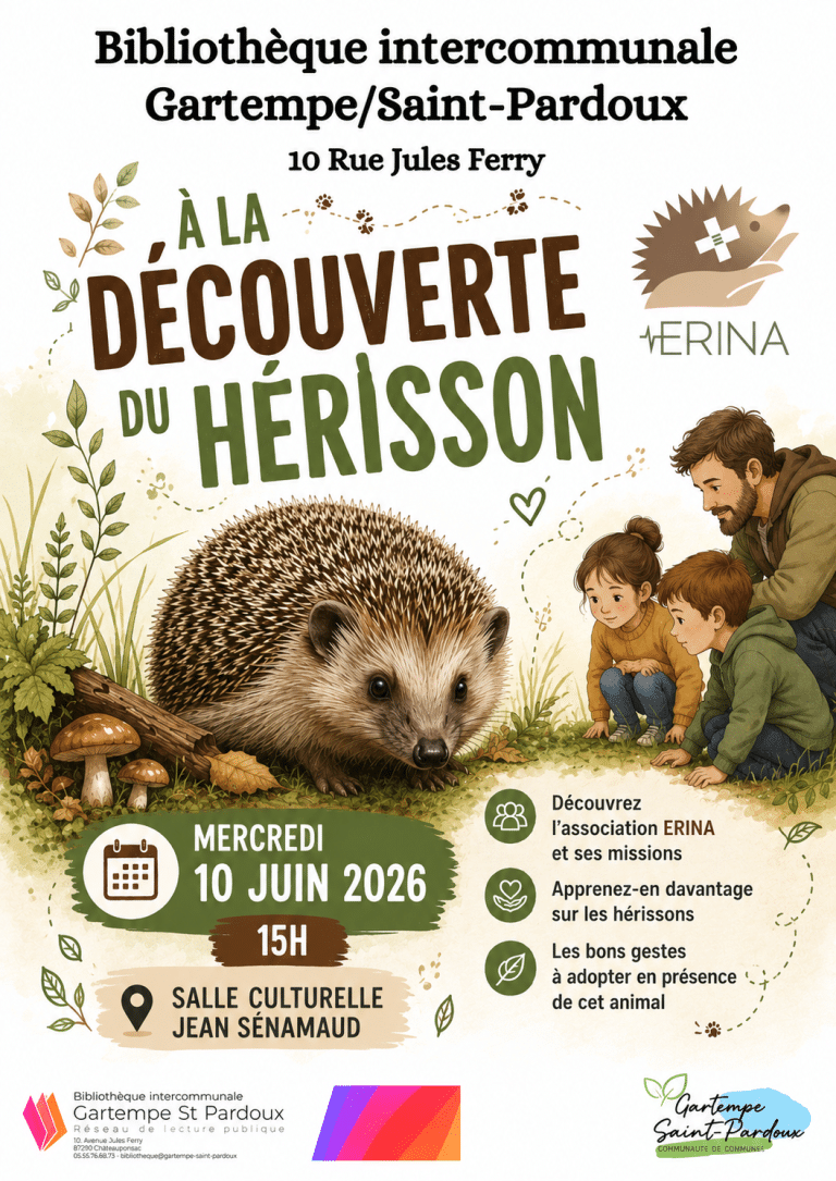 A la découverte du hérisson