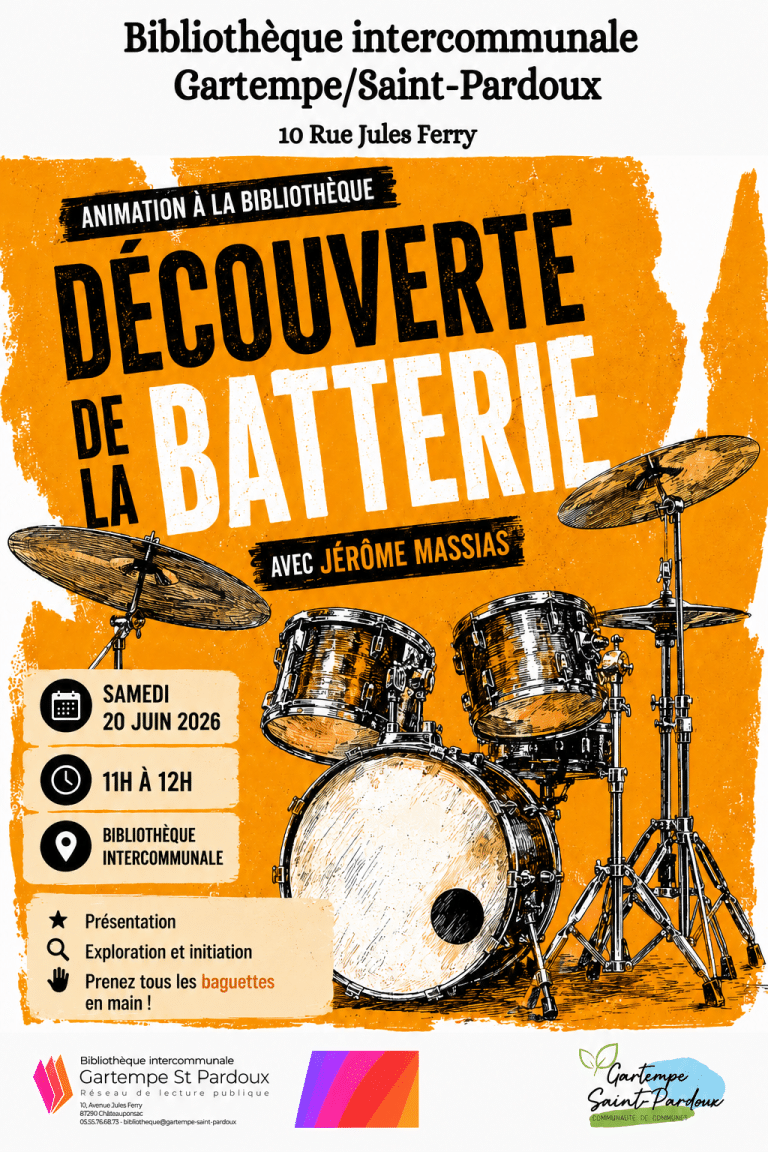 Découverte de la batterie
