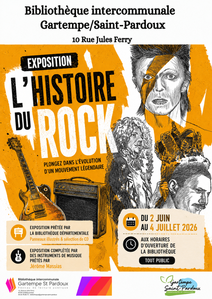 Exposition l&rsquo;Histoire du Rock