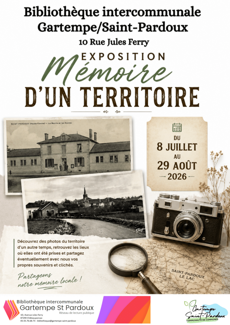 Exposition « Mémoire d&rsquo;un territoire »