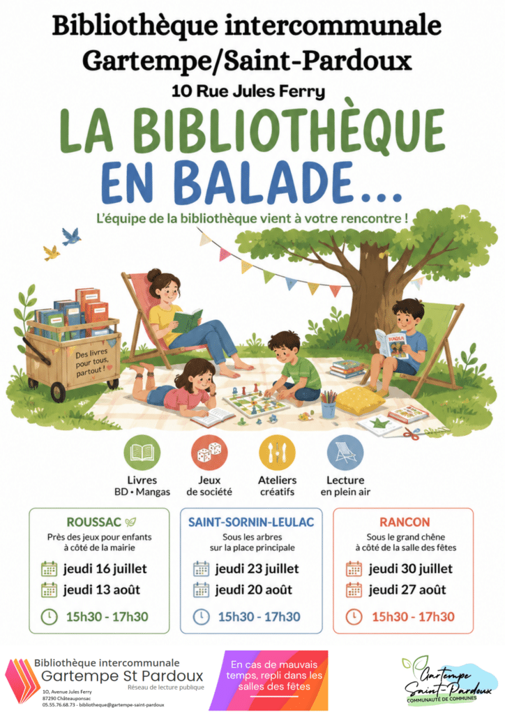 La bibliothèque en balade