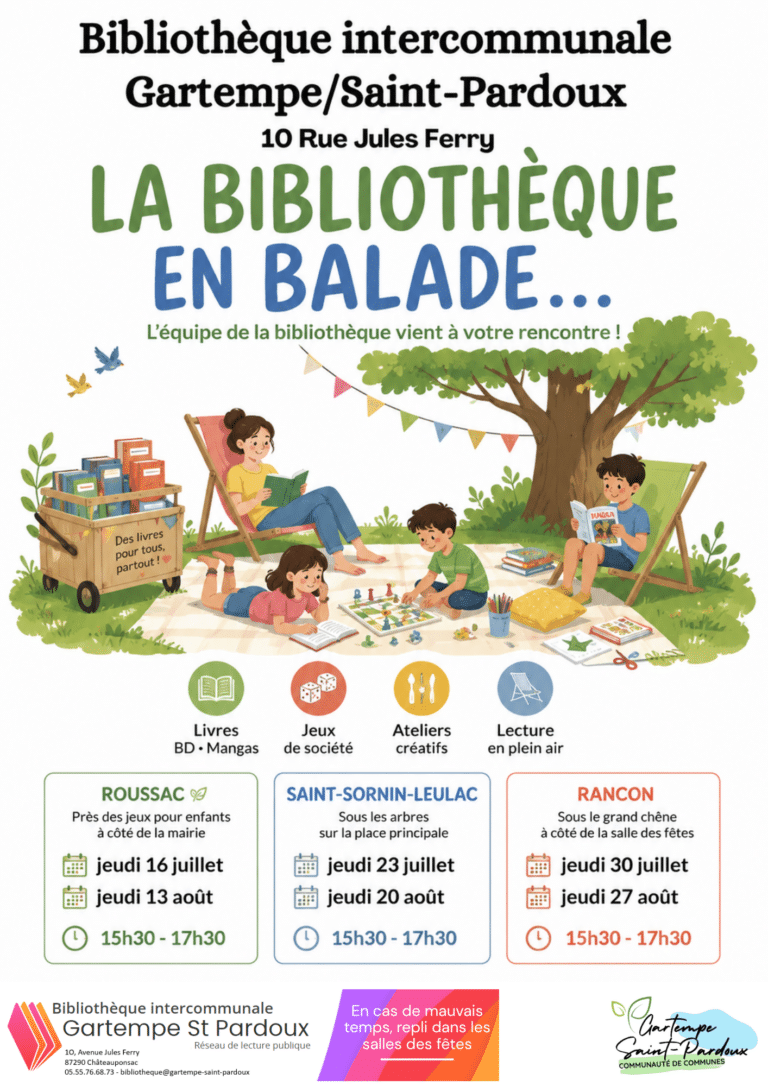La bibliothèque en balade