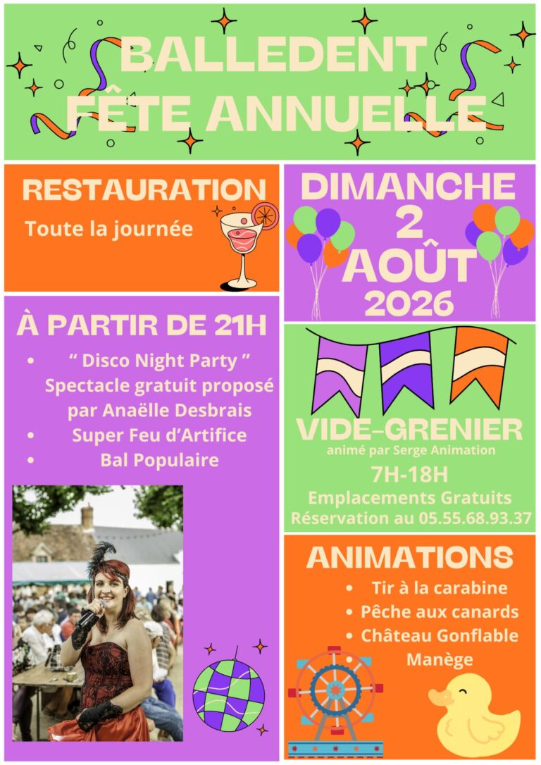 Fête annuelle de Balledent