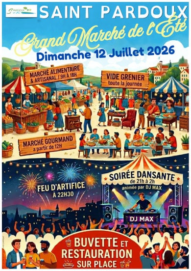 Grand marché de l&rsquo;été