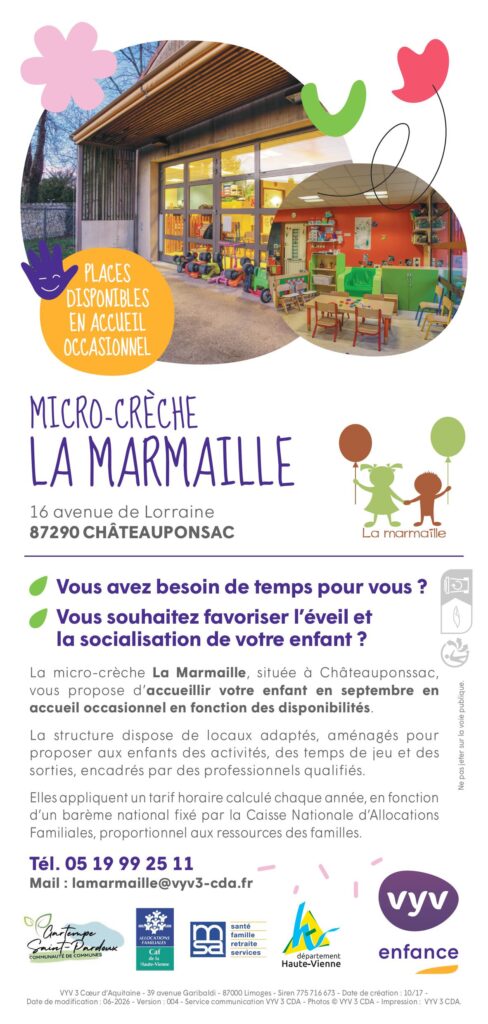 Micro-crèche, places disponibles
