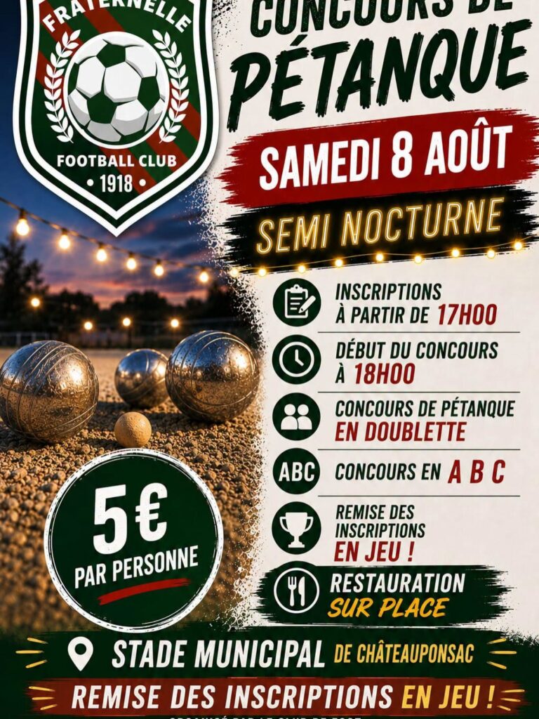 Concours de pétanque