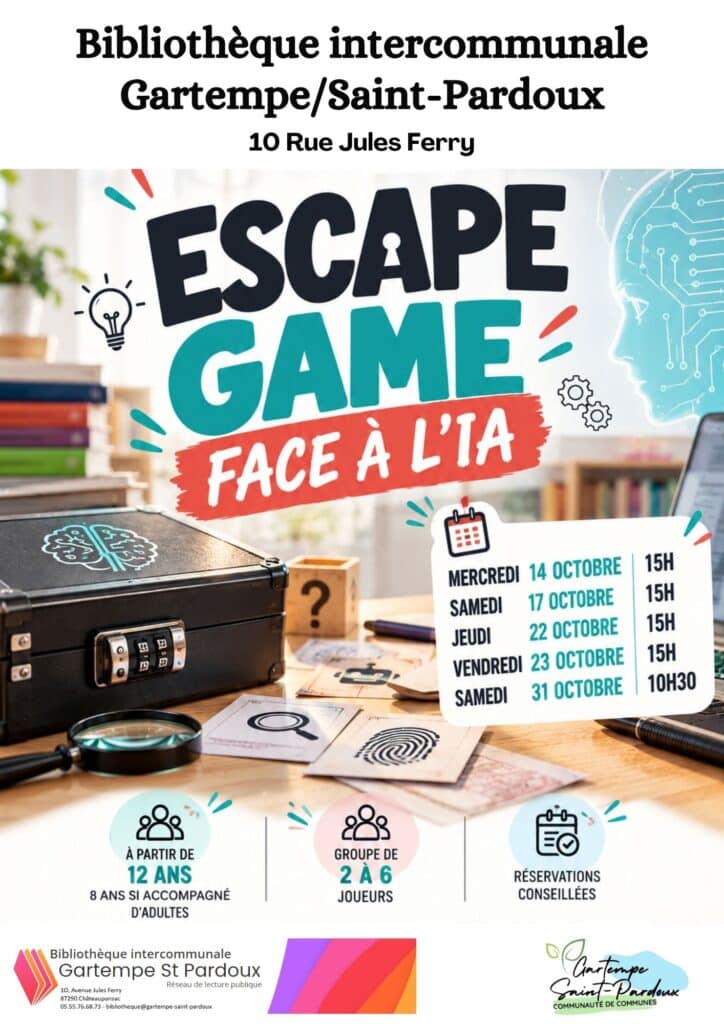 Escape Game, face à l&rsquo;IA