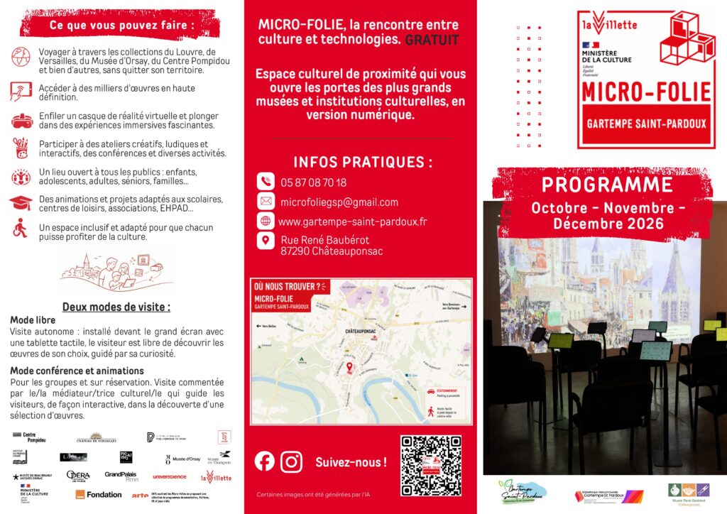 Ouverture Micro-Folie